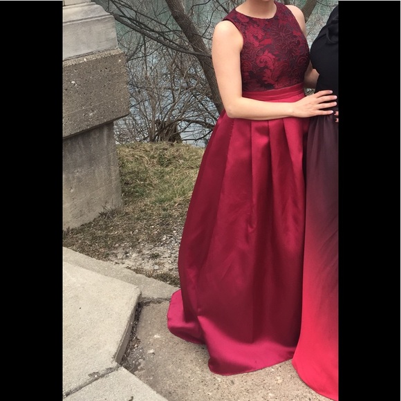 Red Formal Dress - Picture 4 of 8