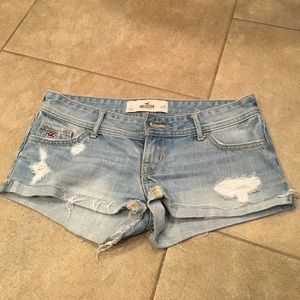Hollister jean shorts