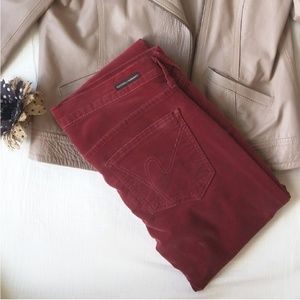 Citizens of Humanity 🍷 Wine Corduroy Skinny Jeans
