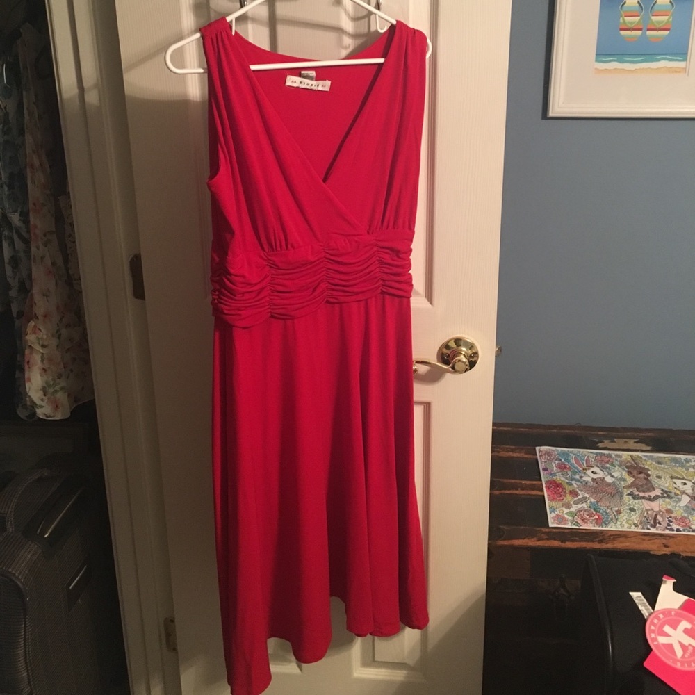 Red fancy dress