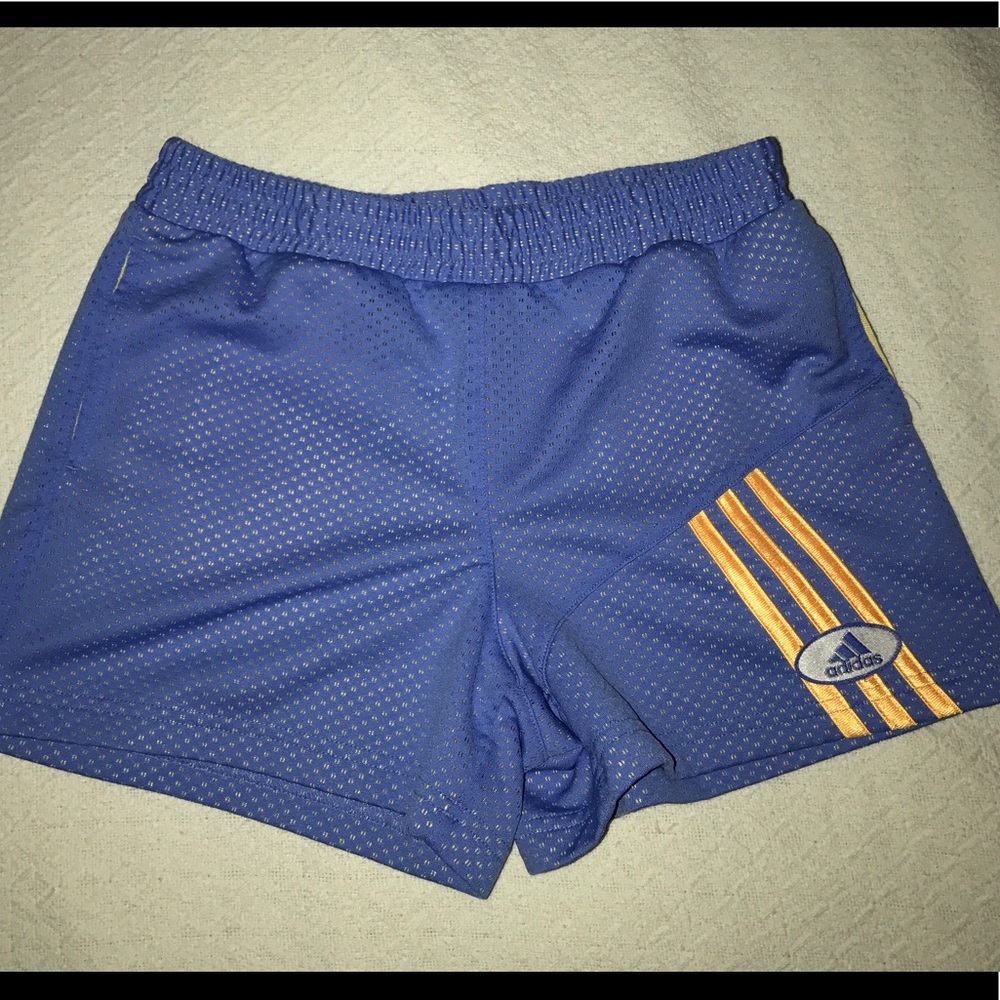 Girl's Adidas sport shorts. Size large