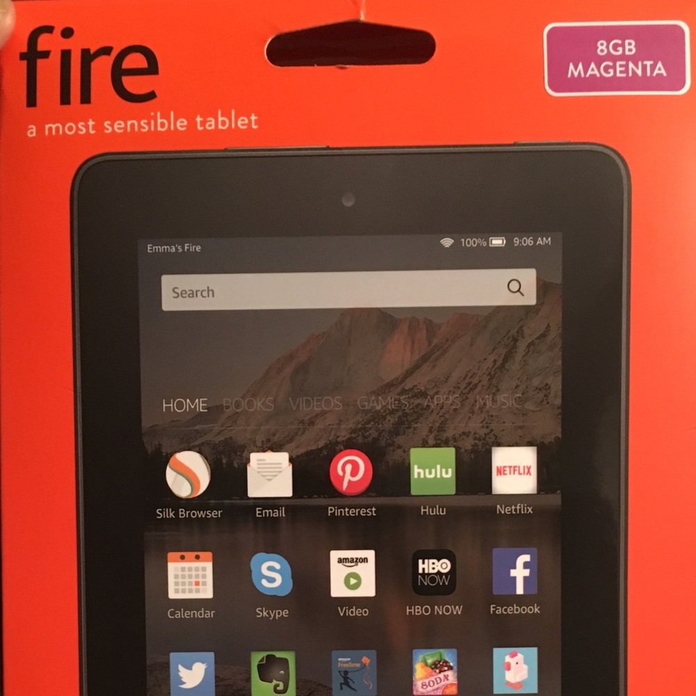 Amazon Fire tablet