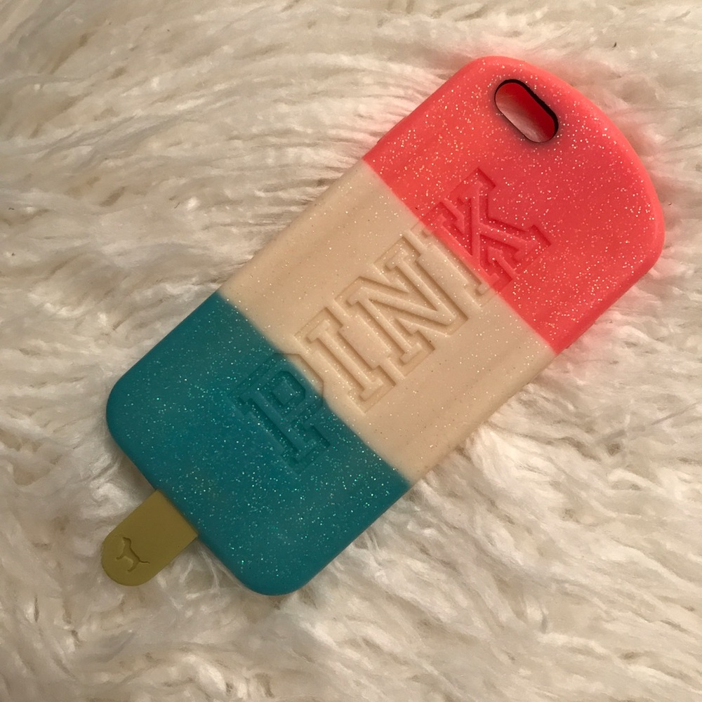 VS PINK ice cream case