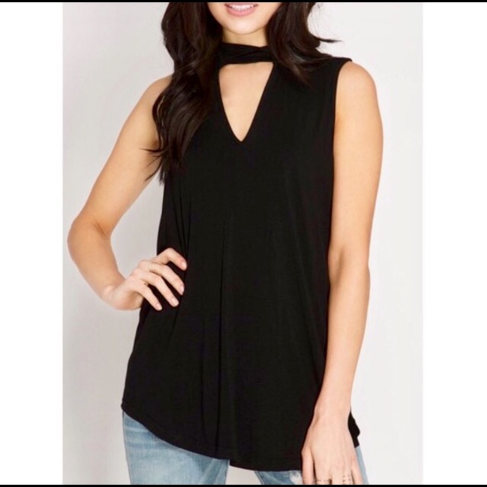 1 left ‼️Black keyhole swing tank - Picture 2 of 4