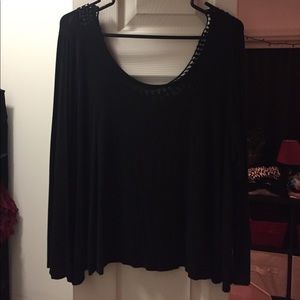 3/4 Lace Back T-shirt