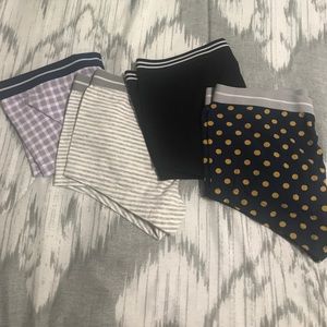 NEVER WORN Bundle of 4 Elastic Shorts