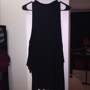 NWOT High neck cold should short sleeve top