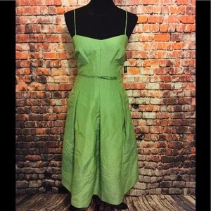 Lafayette148 green dress size 6