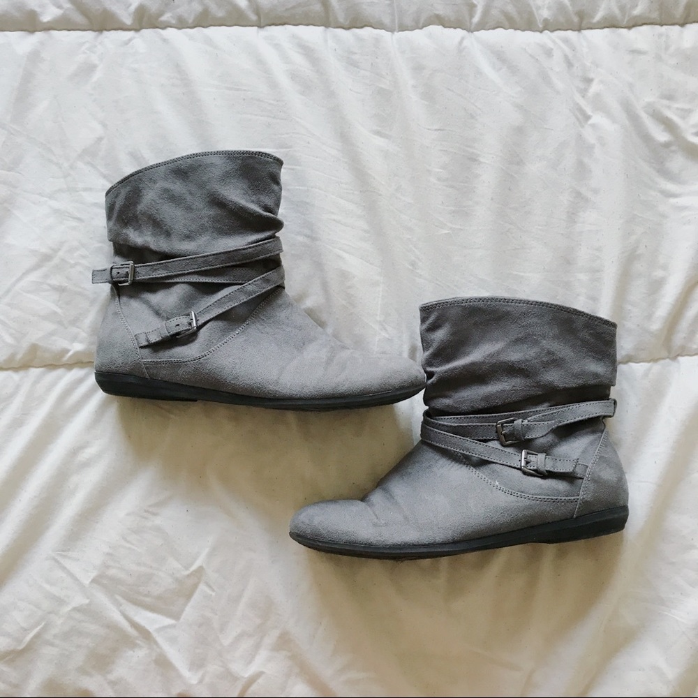 Grey Booties