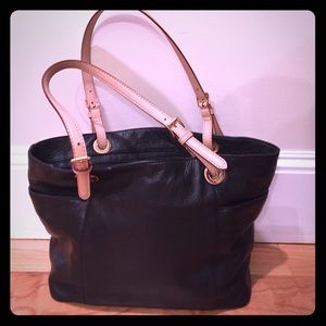 Black leather Michael Kors bag