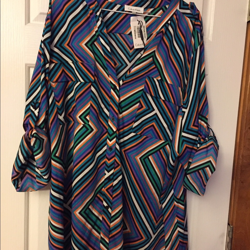 Calvin Klein Dress Blouse