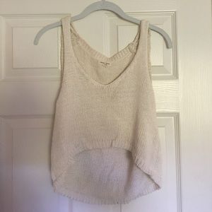 Urban Outfitters hi-low sweater tank
