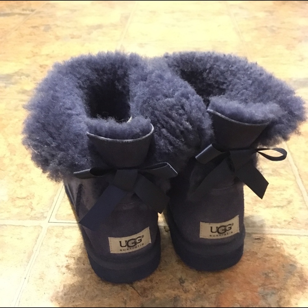 Ugg mini bailey bow back boots