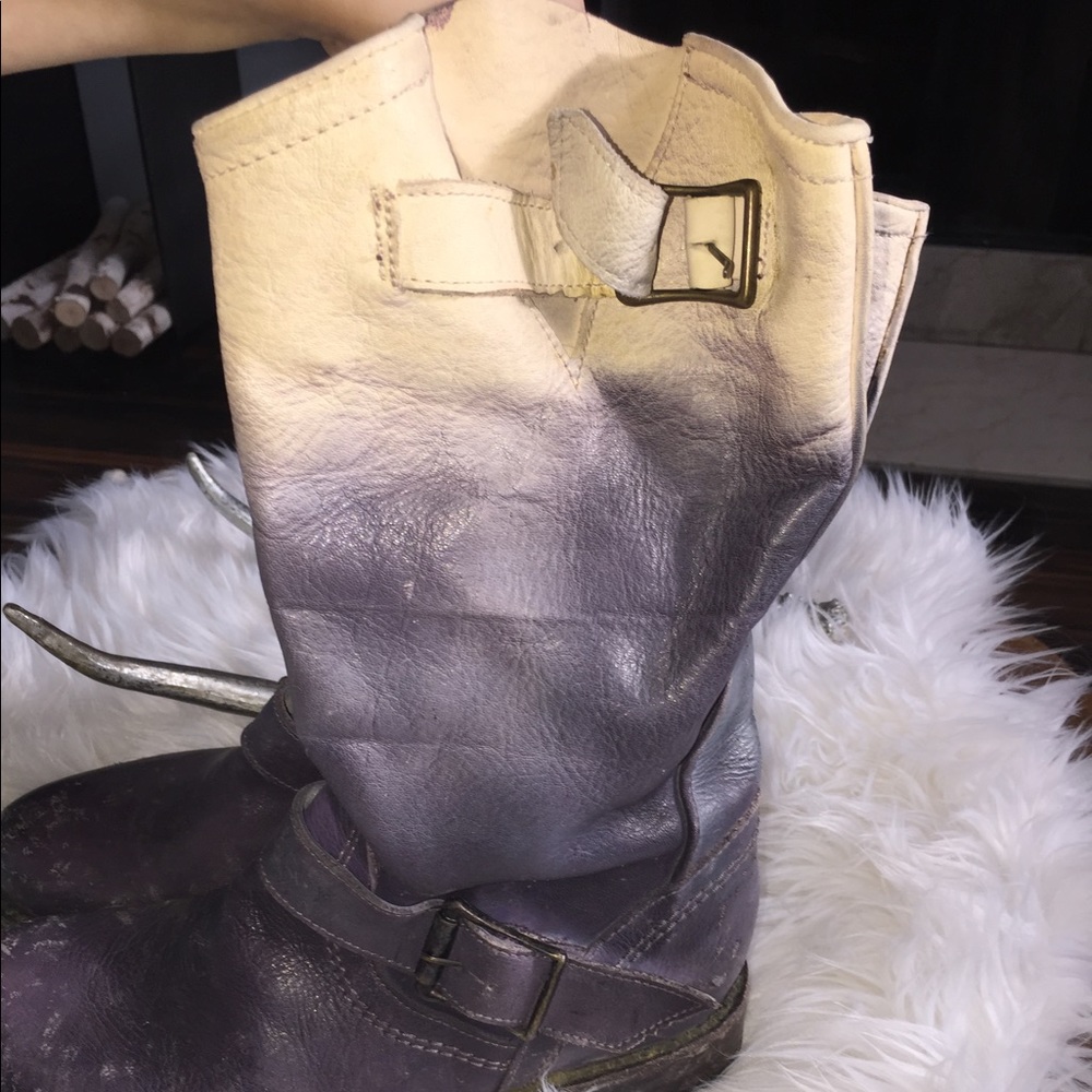 FREE PEOPLE BIKER BOOTS
