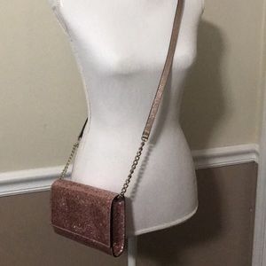 Rose gold GLITTERBUG KATE SPADE crossbody ♠️