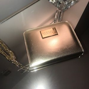 Versace Gold wristlet