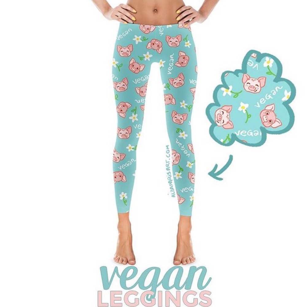 Vegan Pig Leggings