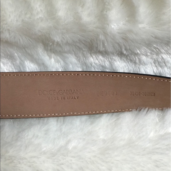 Dolce & Gabbana lether belt