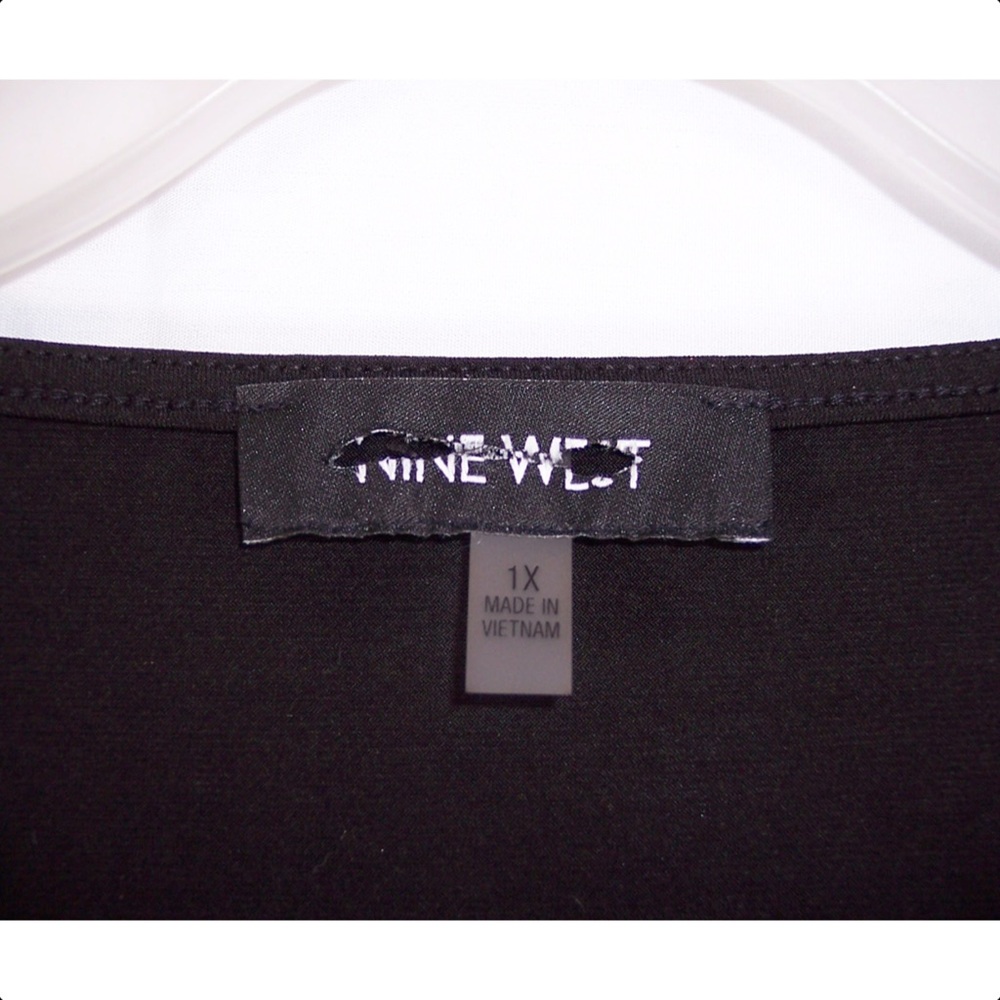NINE WEST 1X Embellished Tank Top NEW - Picture 5 of 8