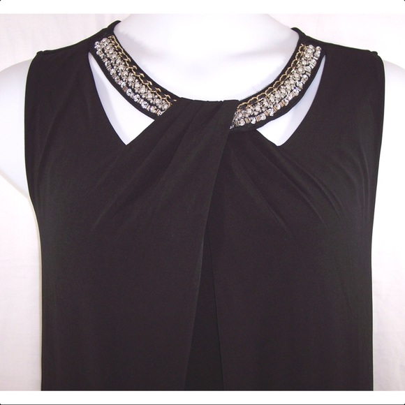 NINE WEST 1X Embellished Tank Top NEW - Picture 2 of 8
