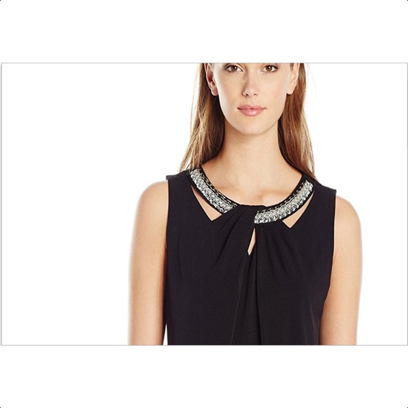 NINE WEST 1X Embellished Tank Top NEW - Picture 7 of 8