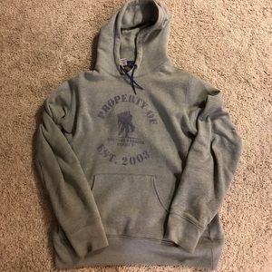 👻 UA Wounded Warrior Grey Hoodie Size Medium