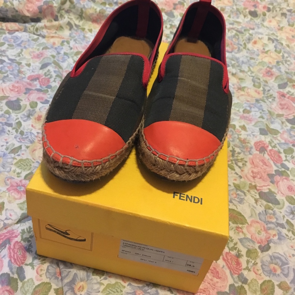 Authentic Fendi espadrillas ❣️