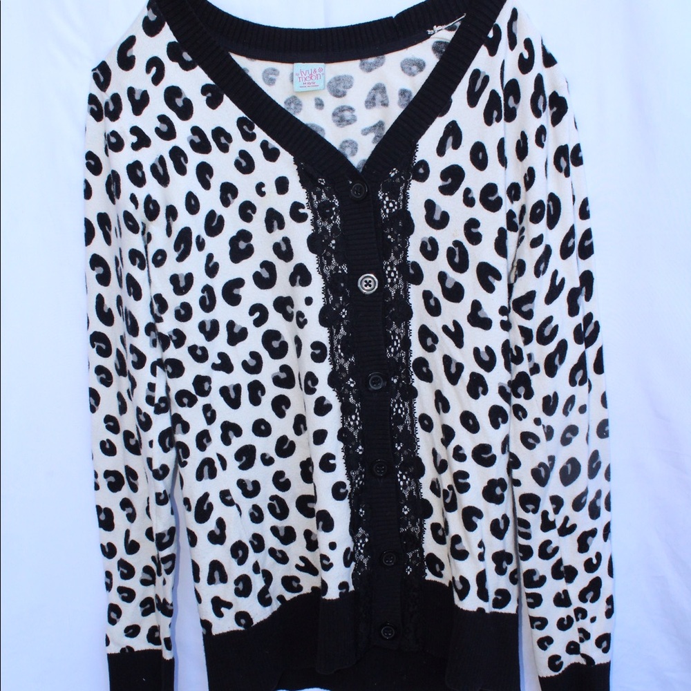Leopard Print Ivy & Moon Sweater