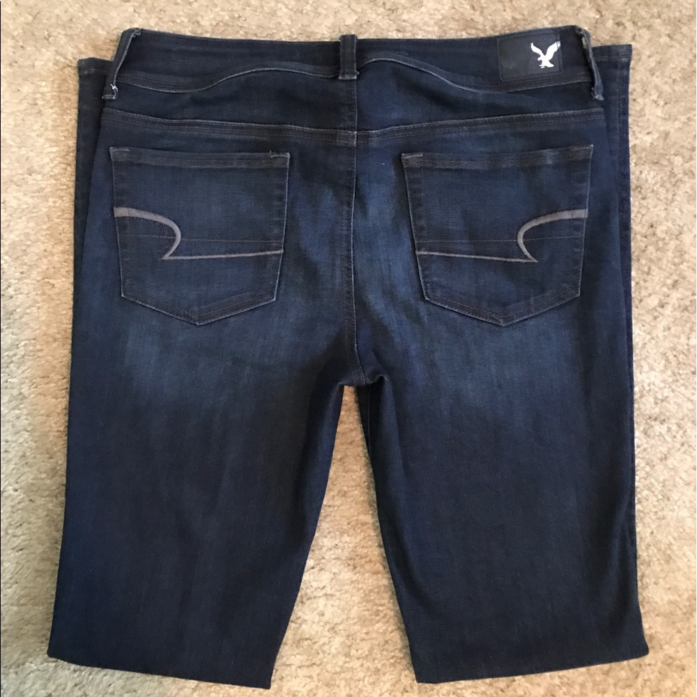 American Eagle Jeans, Kick Boot, Size 10 Long