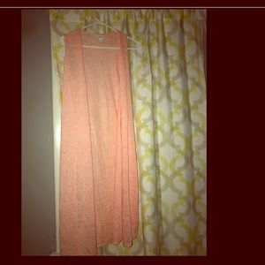 NWOT LulaRoe Joy Peach Vest