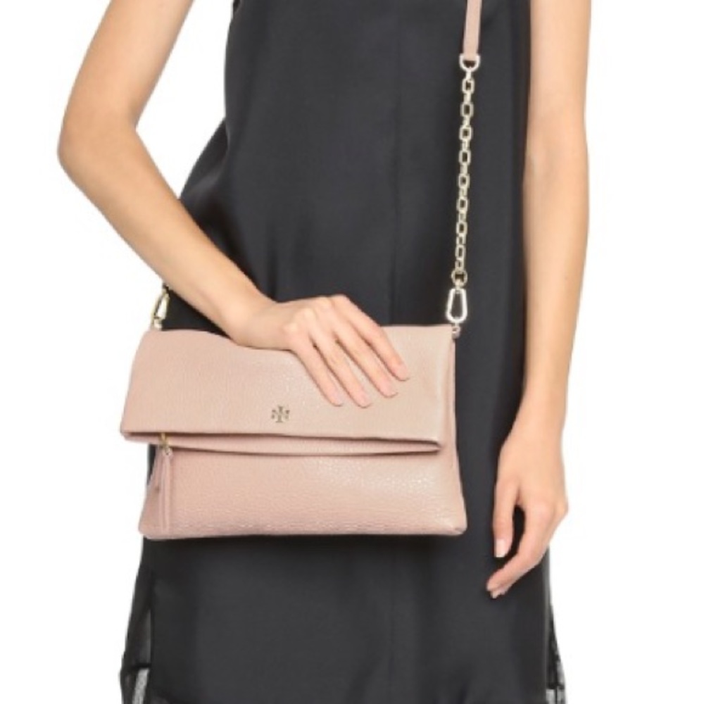 Tory Burch Fold Over Cross Body Bag