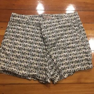 Banana Republic printed chino shorts
