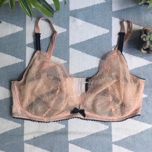 Victoria's Secret Underwire Lace Bra No Padding