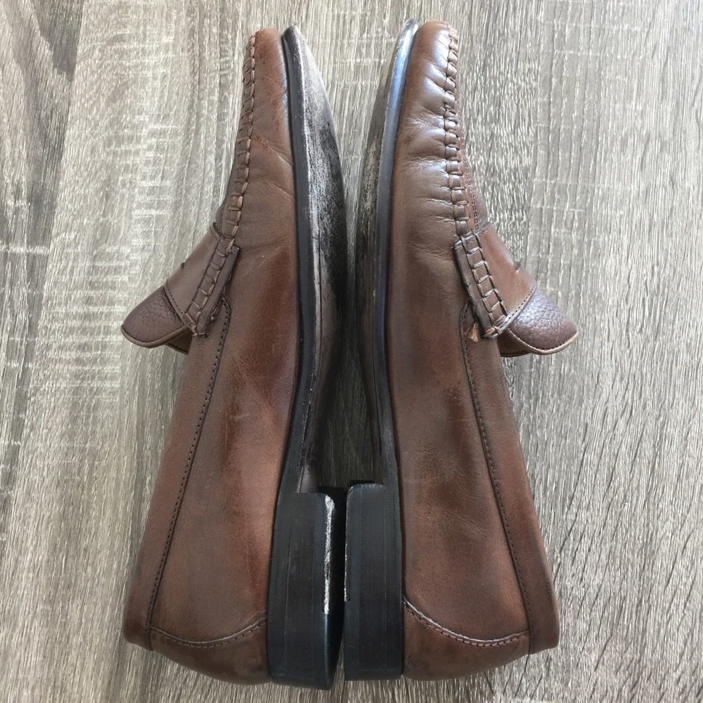 Florsheim Swivel Penny Sheepskin Loafer - Picture 3 of 8