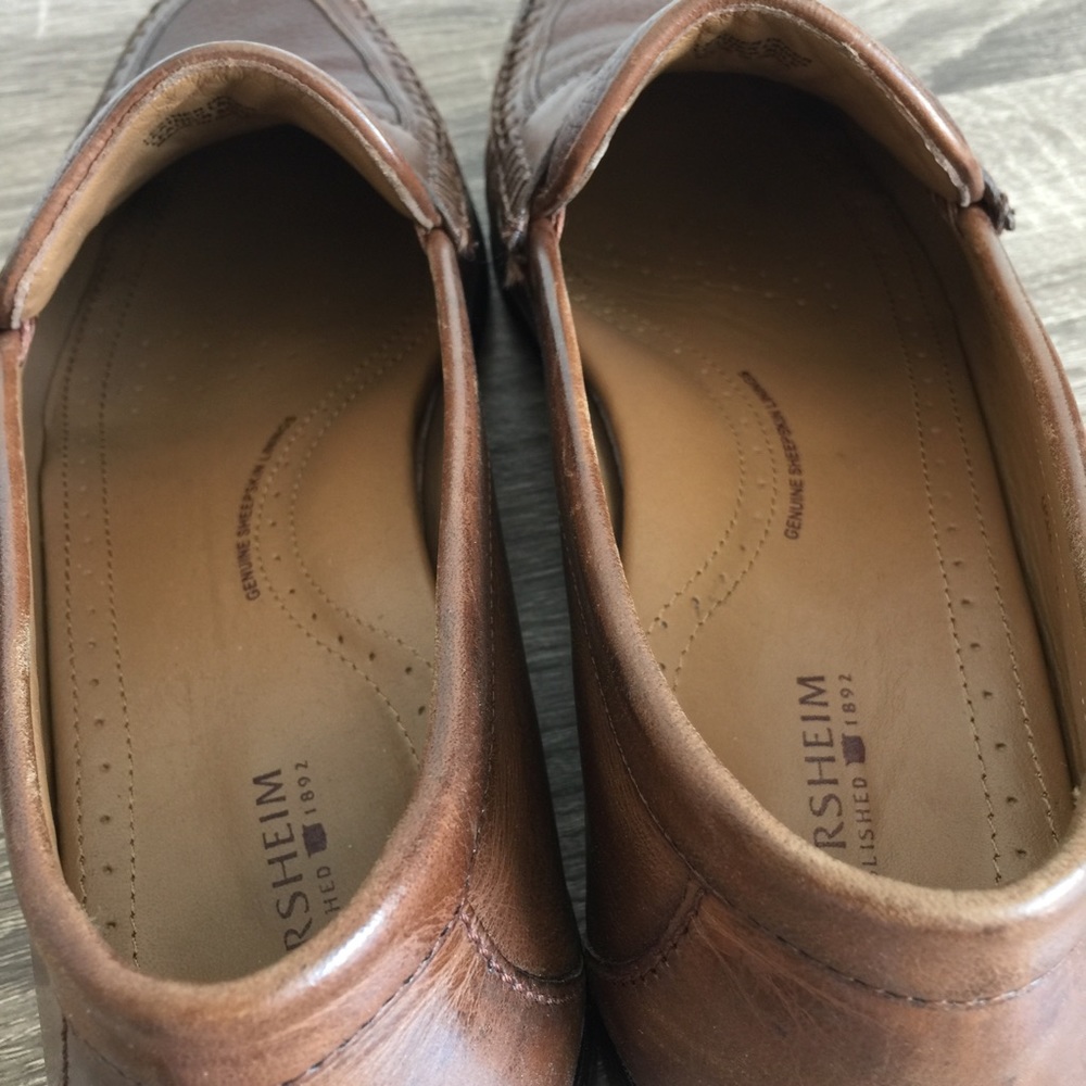 Florsheim Swivel Penny Sheepskin Loafer - Picture 6 of 8