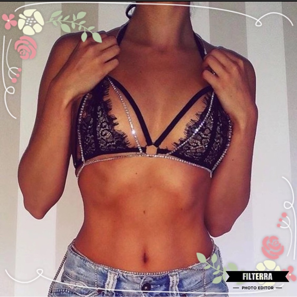 ✨ONE LEFT✨Gold or Silver Bra Body Chain - Picture 2 of 7