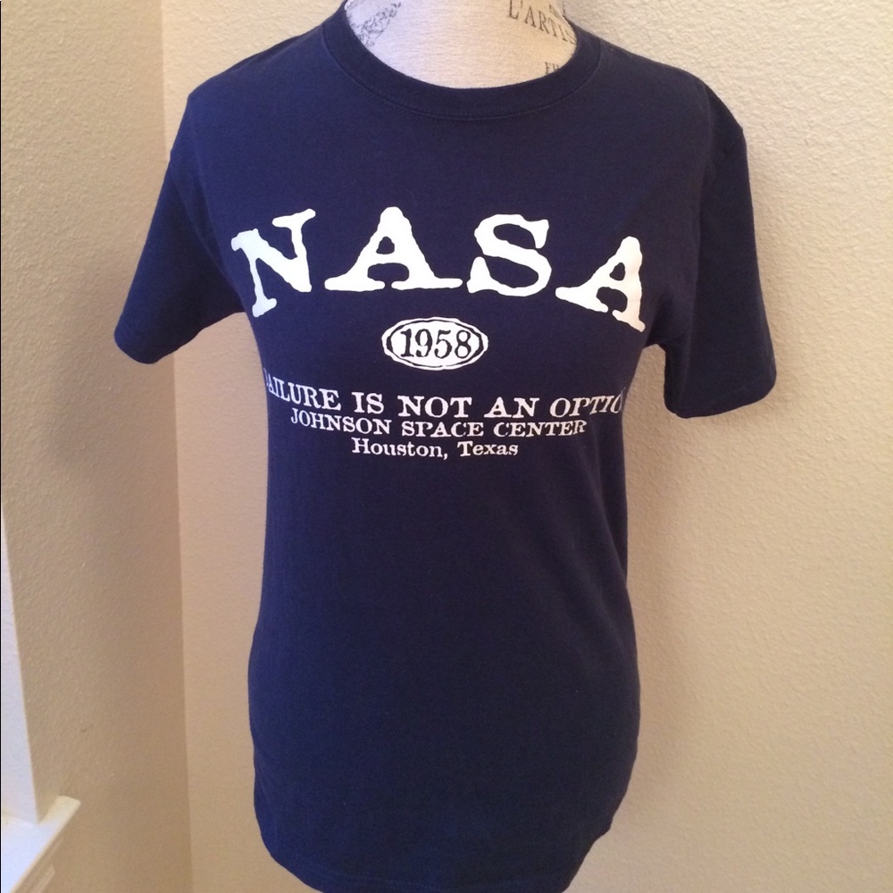 NASA Navy Blue Graphic Tee