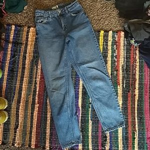 Topshop moto mom jeans