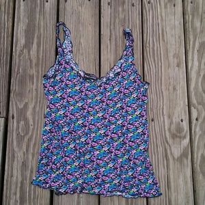 Floral tank top