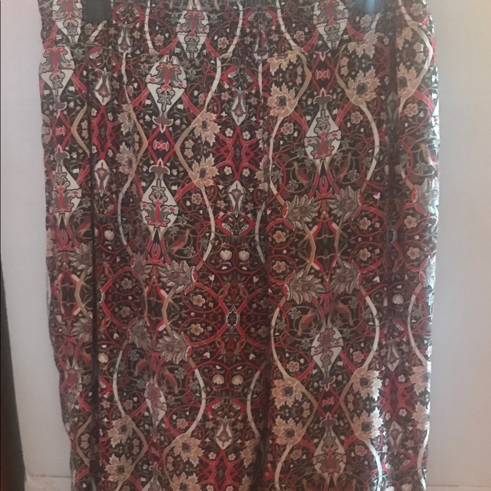 SALE 2x red, black, tan, grey palazzo pants