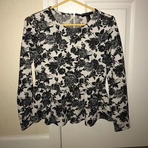 Peplum blouse