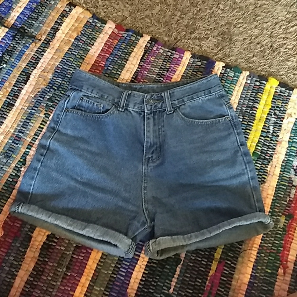 High waisted shorts