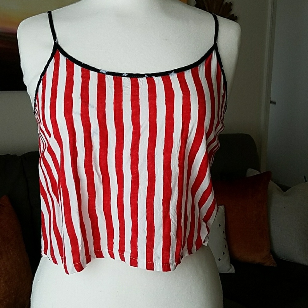 American Flag Crop Top 🇺🇸🇺🇸🇺🇸