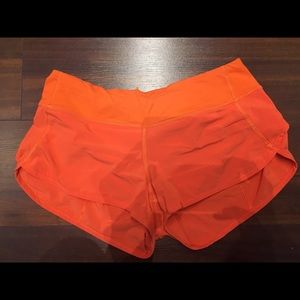 Lululemon Run Speed Shorts