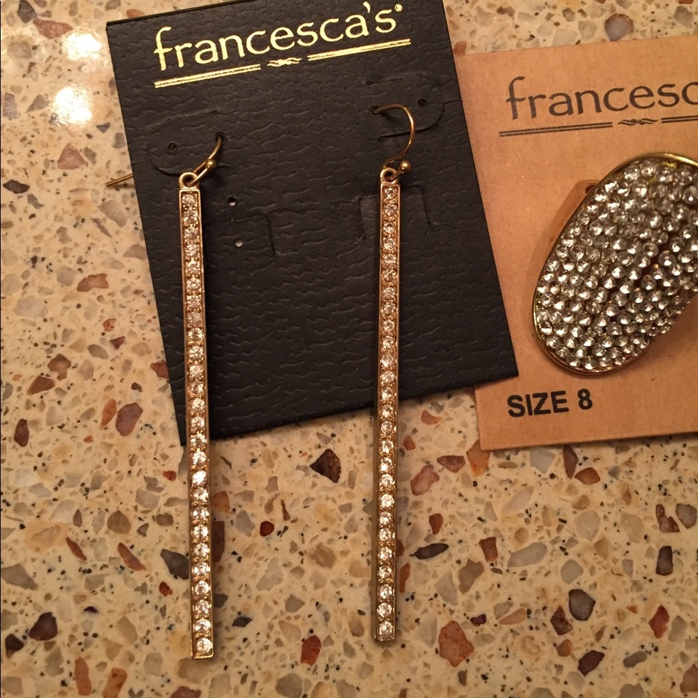 Gold Rhinestone Jewelry Bundle - Picture 2 of 4