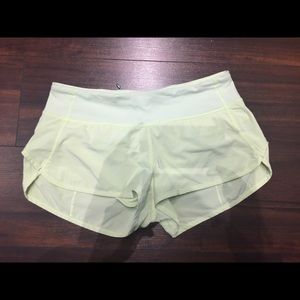Lululemon Run Speed Shorts