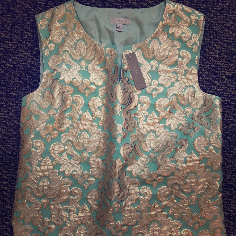 J. Crew Brocade Top - Sz 12
