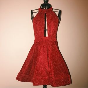 Stunning Red Cocktail Dress