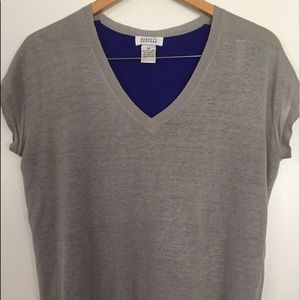 Barneys New York Short Sleeve Blouse