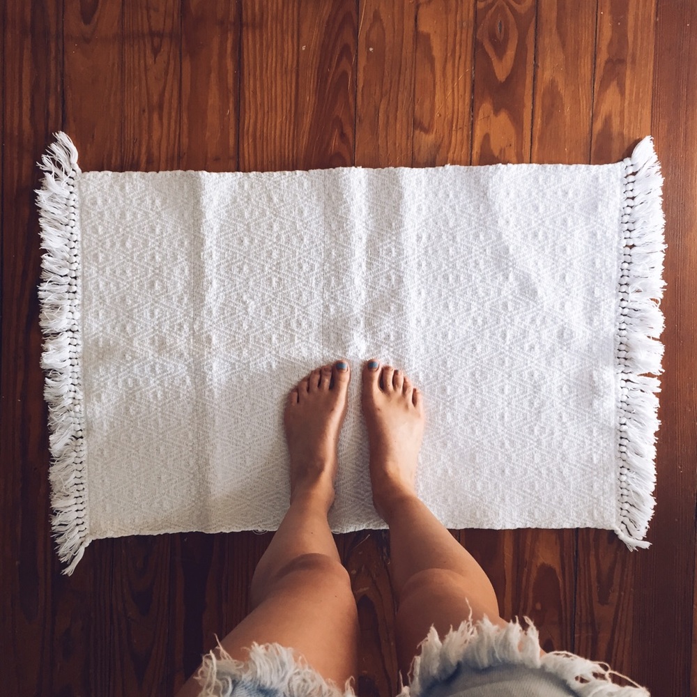 Bohemian Rug // White